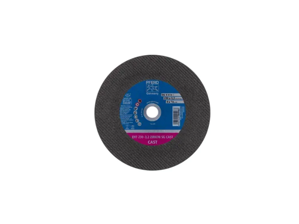 Disque à tronçonner Gamme Performance SG - ZIRKON SG CAST ★★★☆