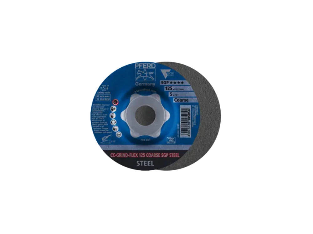 Disques abrasifs CC-GRIND Gamme Spéciale SGP - CC-GRIND FLEX SGP STEEL ★★★★