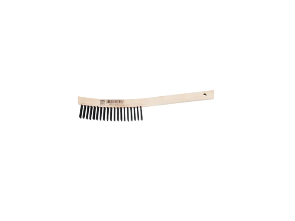 Brosses à main avec monture en bois - Universelles, poignée longue