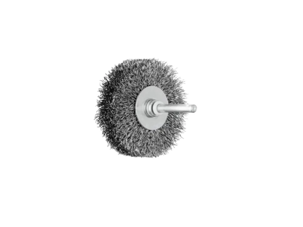 Brosses plates non torsadées - Sur tige